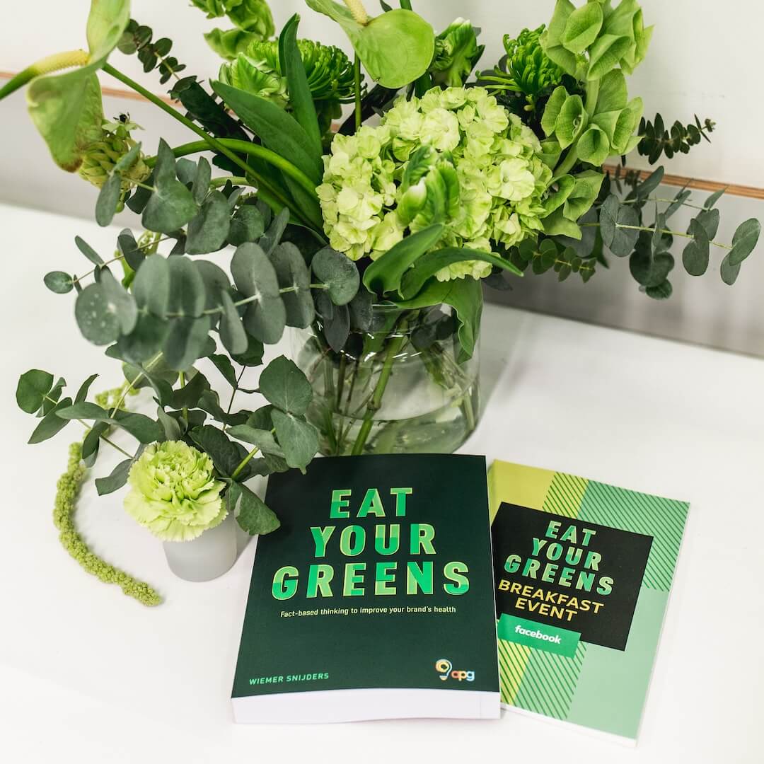 the commercial works Eat Your Greens book with flowers copy 500